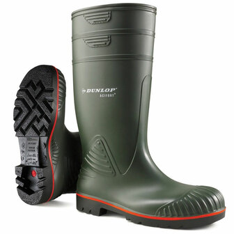 Dunlop Knielaars groen Acifort Heavy Duty full safety (S5)