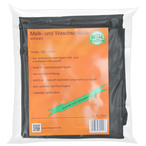 Melk- en Waterschort Multifunctioneel Zwart 80 x 120 cm 